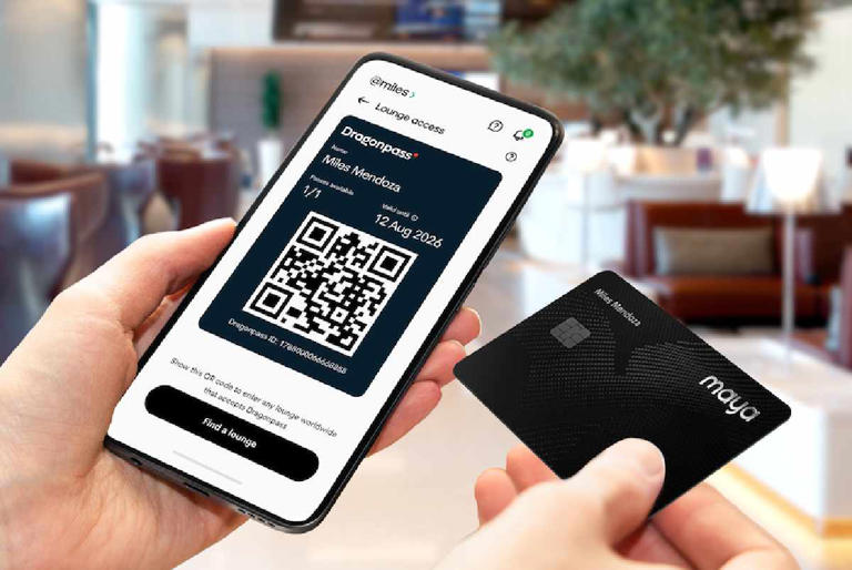 Maya Black cardholders get in-app lounge access via DragonPass