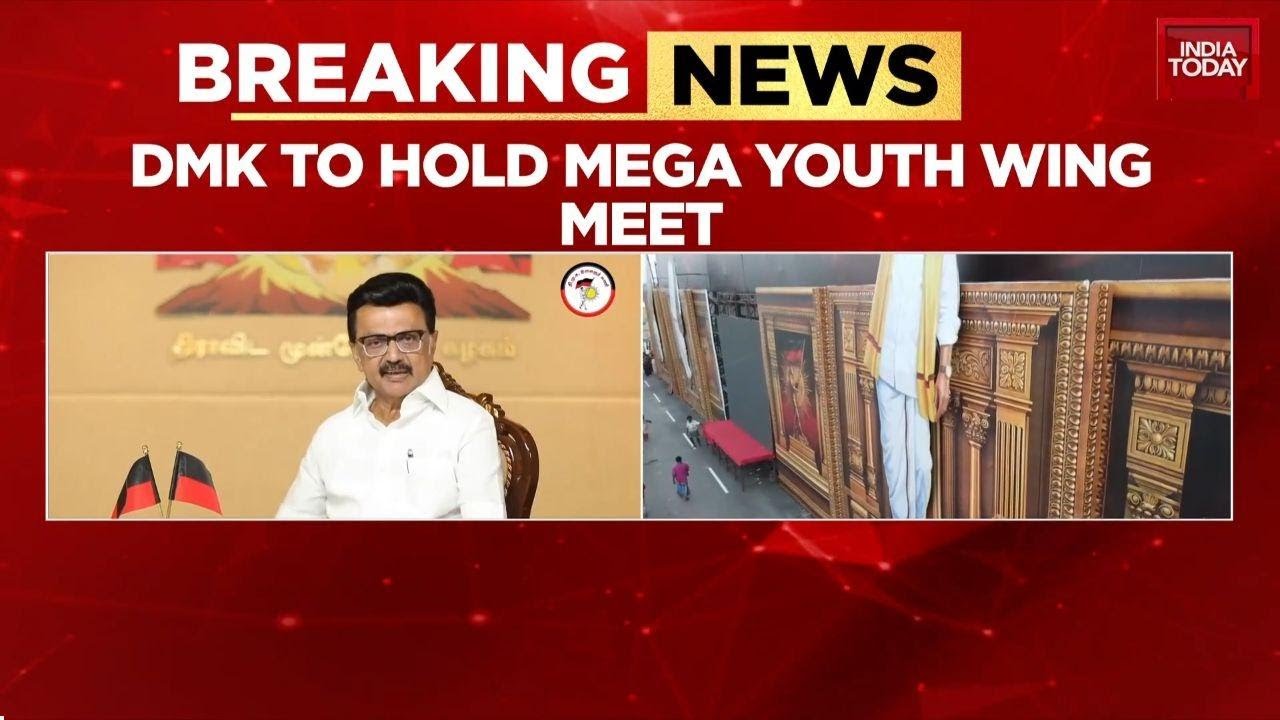 DMK Youth Wing Meet: Udhayanidhi Stalin Leads Massive Rally in ...