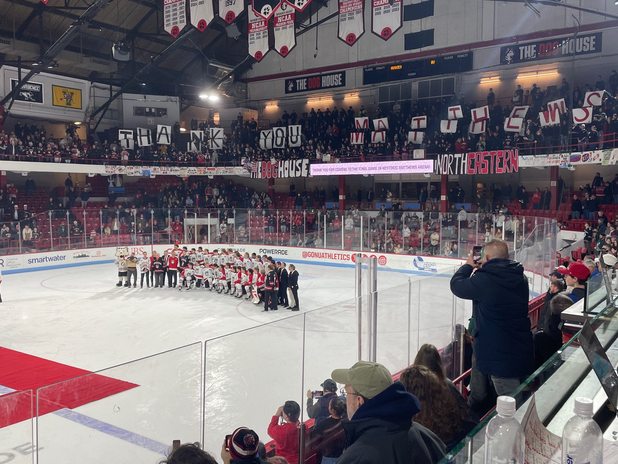 Farewell to Matthews Arena, home of Boston sports history