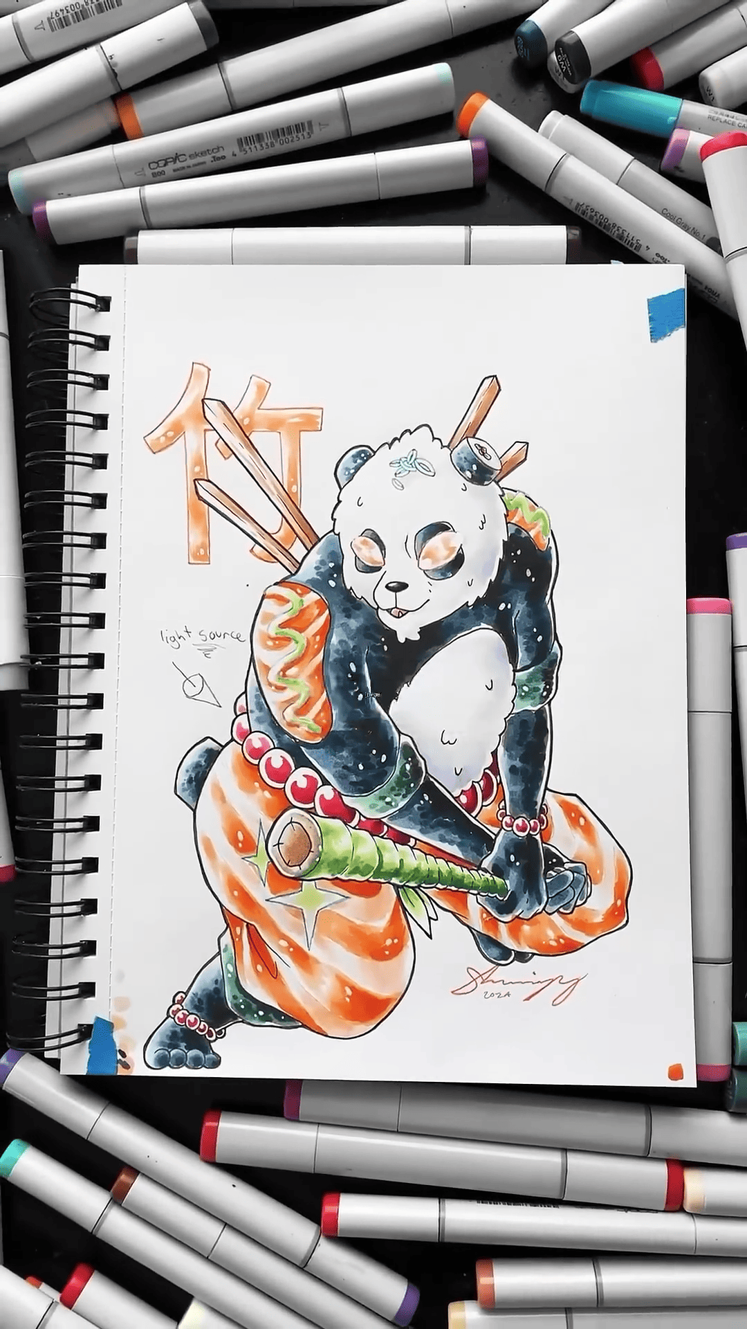 How to improve marker coloring fast