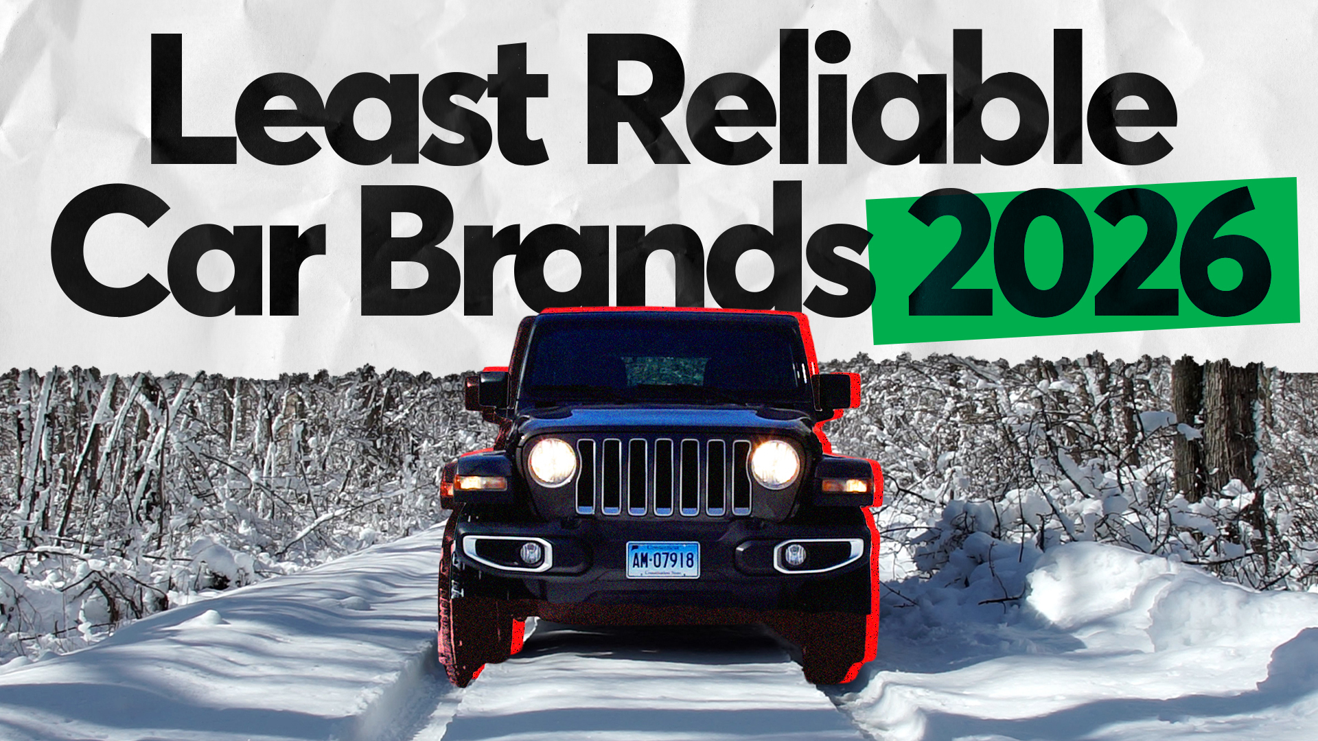 Least reliable car brands of 2026