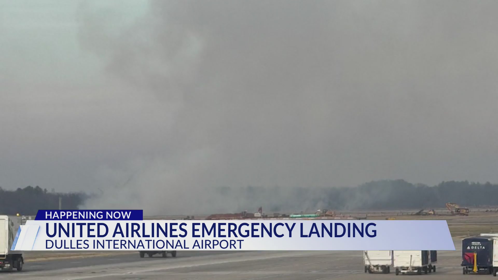 United flight lands safely at Dulles after power loss in engine sparks ...