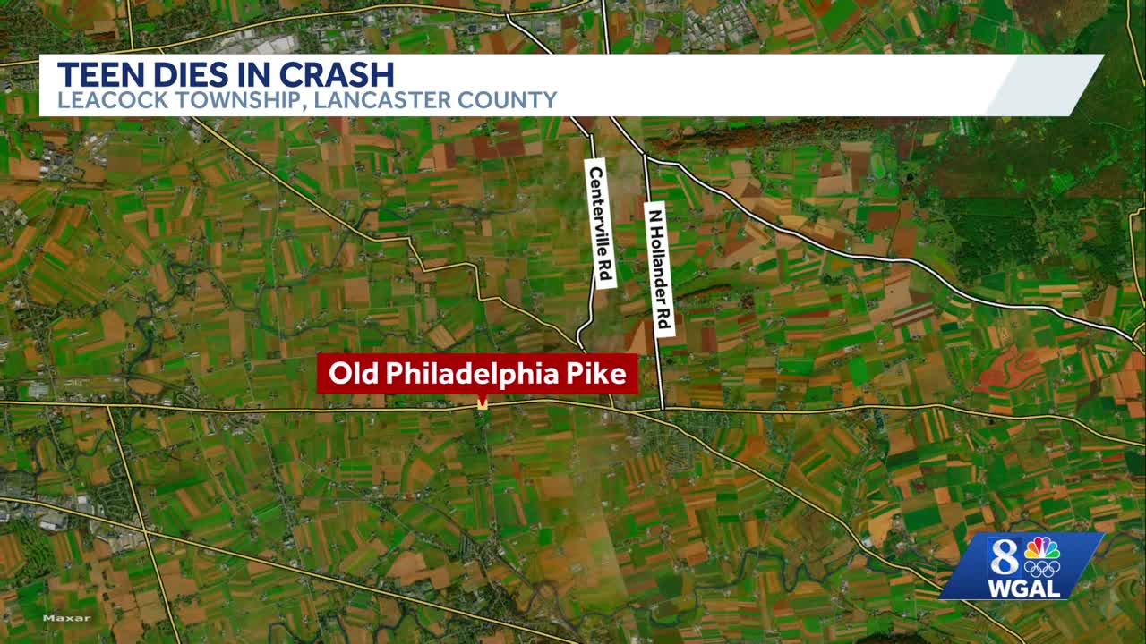 18-year-old dead after Friday night crash in Lancaster County