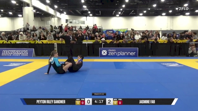 Jasmine Far vs Peyton Riley Sandner 2025 World IBJJF Jiu-Jitsu No-Gi ...