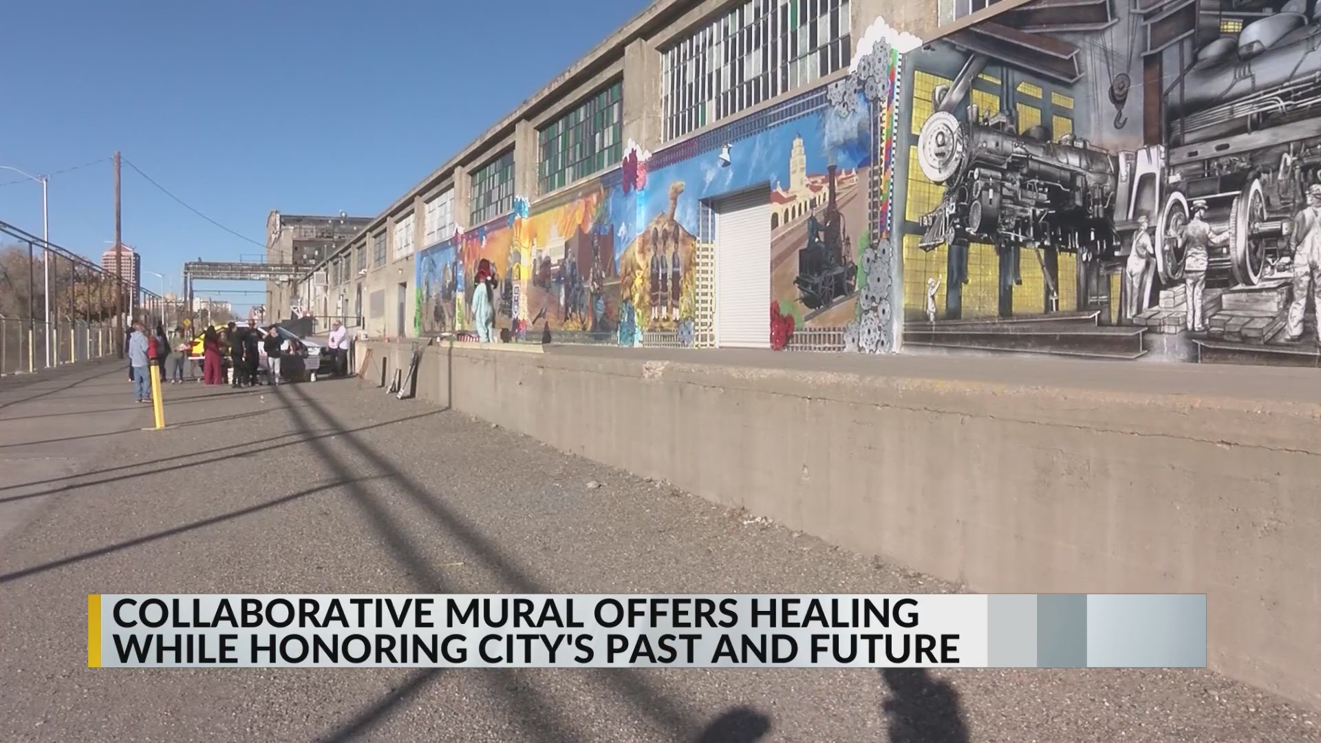 New Wheels Museum mural honoring victims of violent crime