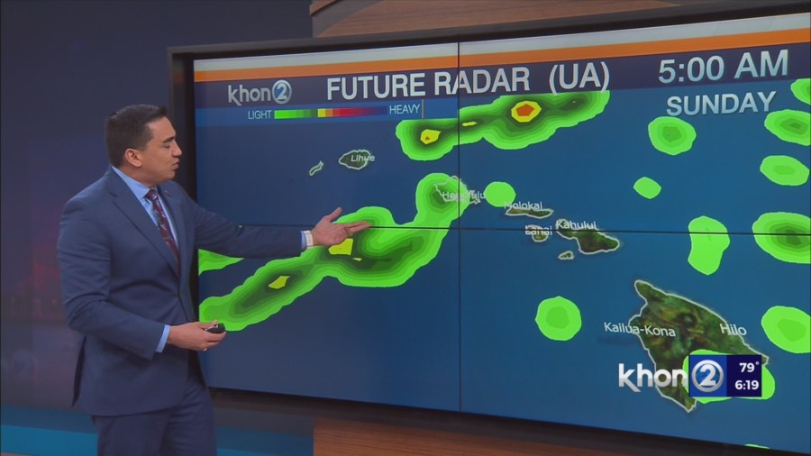 Heavy showers and thunderstorms possible for portions of state<br><br>