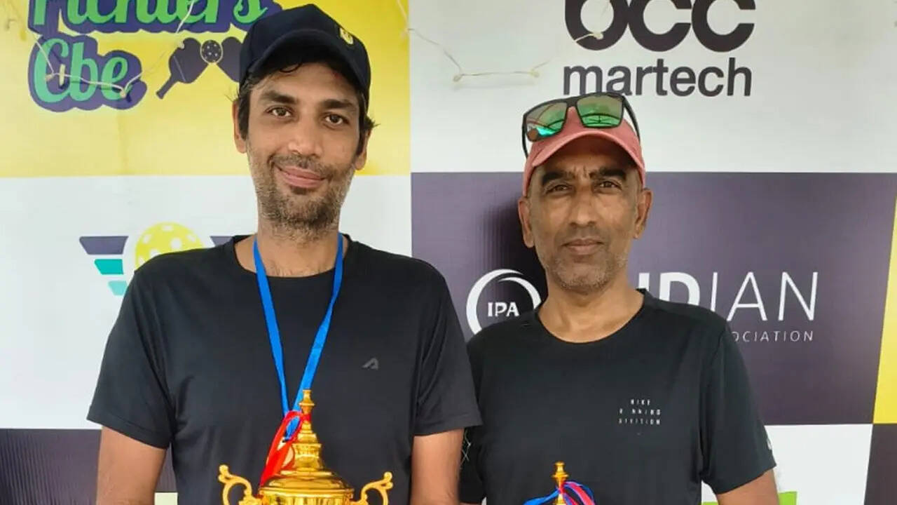 Rohit and Srini defeat Prince and Rohit to win men’s 35+ title at ...