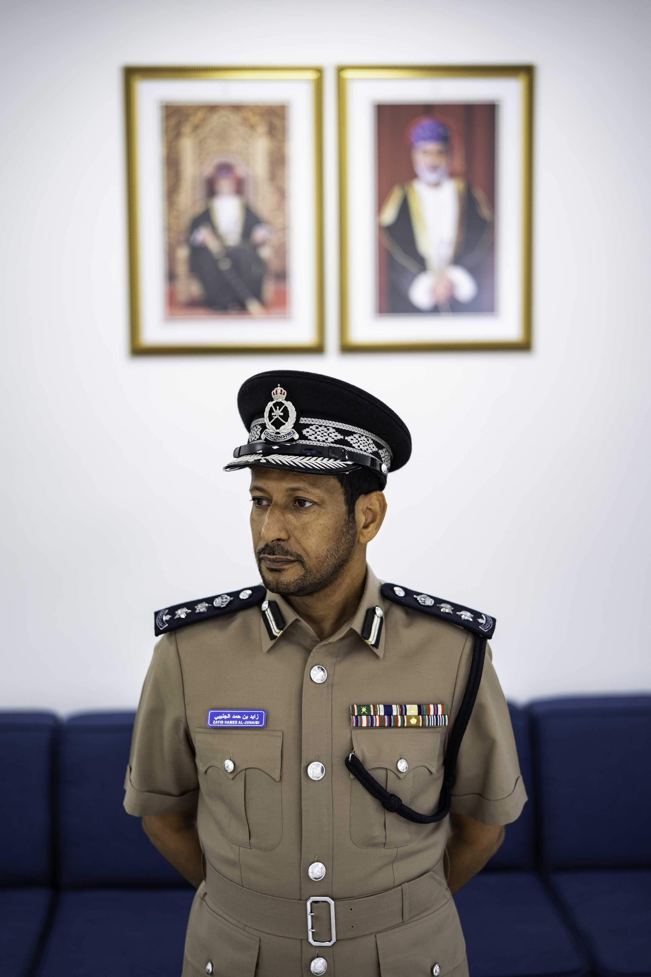 Col. Zayid Hamed al-Junaibi, head of the National Emergency Management Center in Muscat.