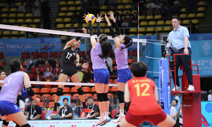 Bóng chuyền nữ Việt Nam gặp Thái Lan ở chung kết SEA Games 33
