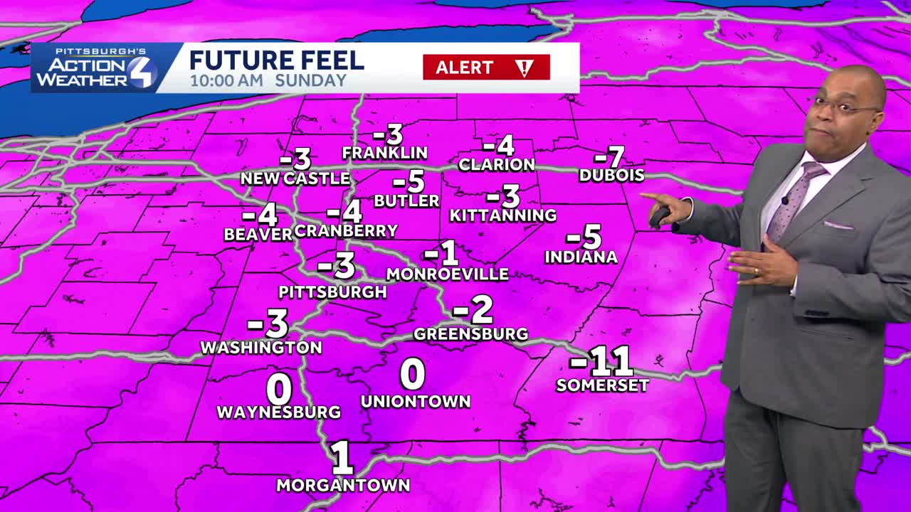 December 14 forecast: Severe weather alert day for cold in western PA