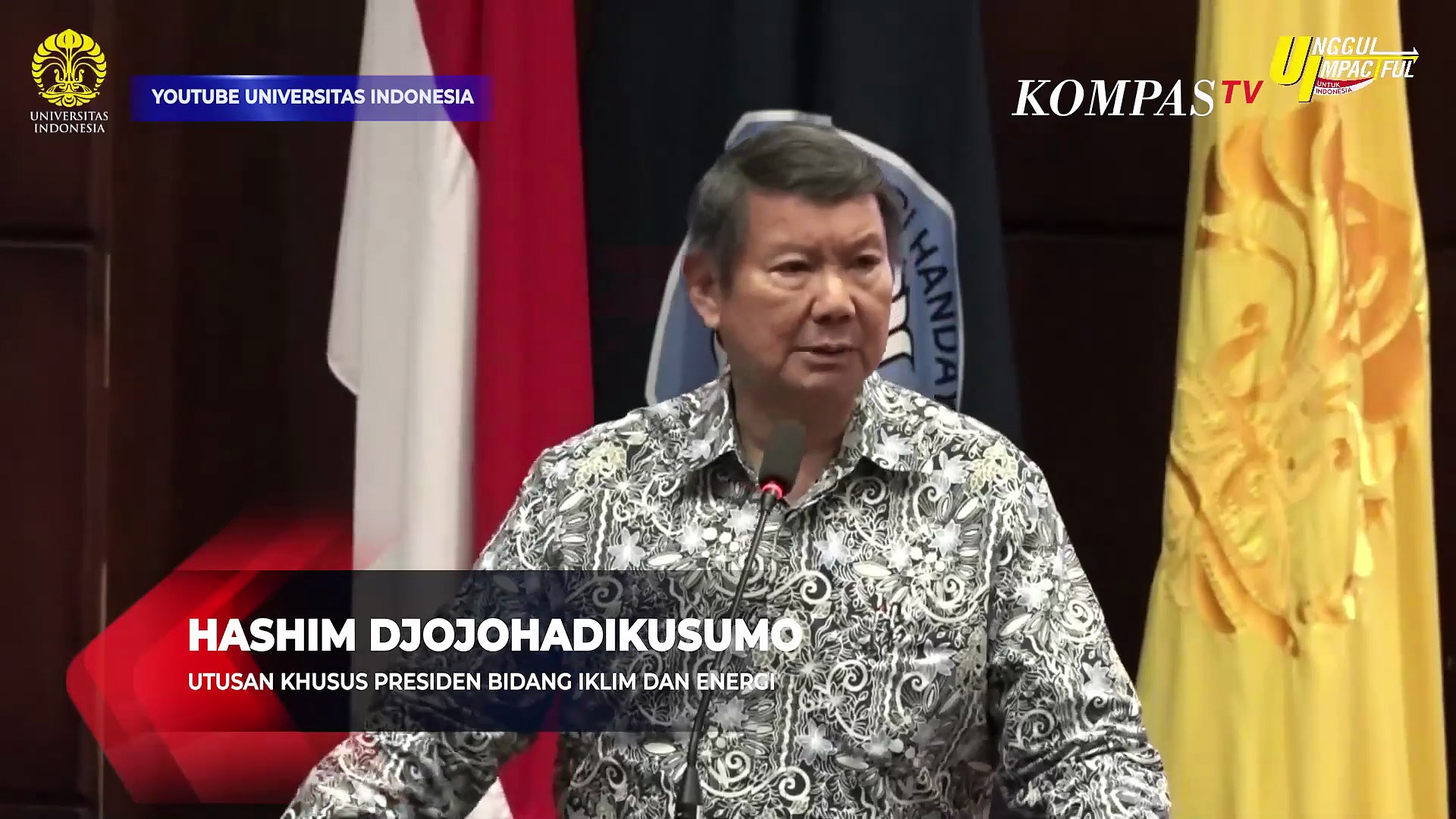 [Full] Hashim Djojohadikusumo bicara pajak, bea cukai hingga puji ...
