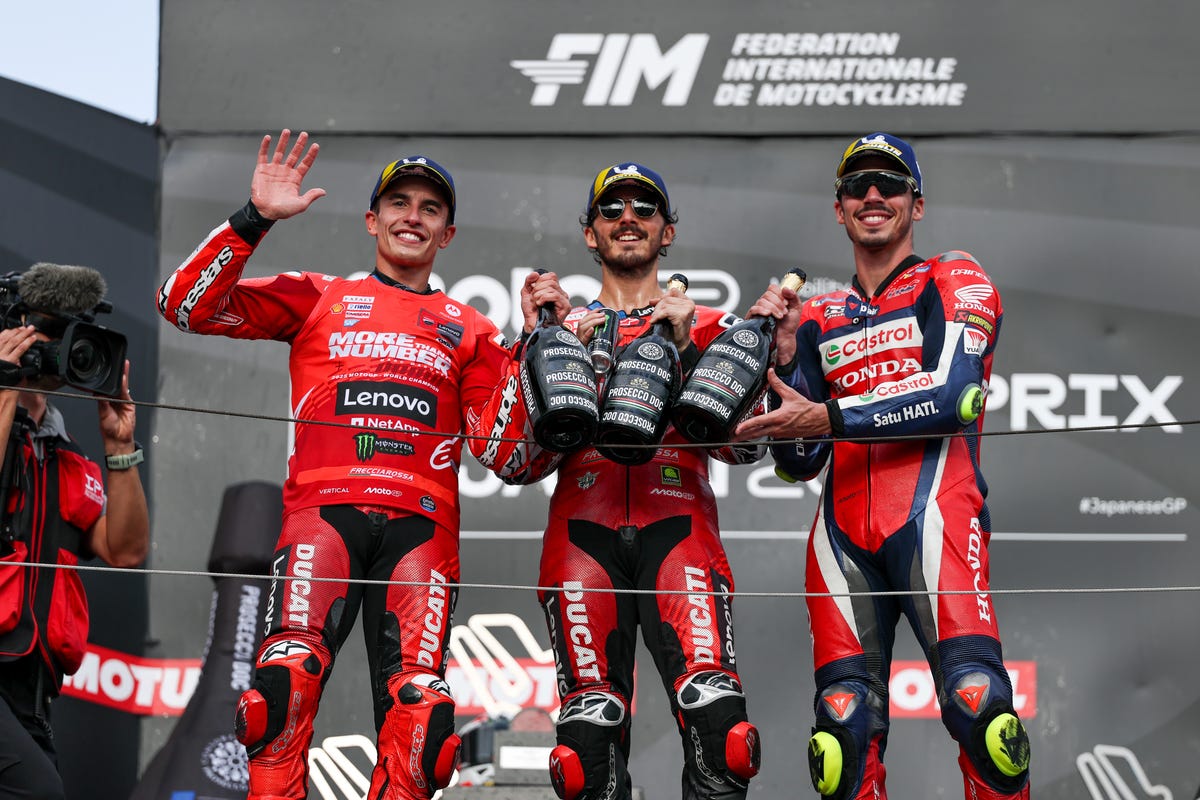 Pecco Bagnaia, sobre su diferencia con Marc Márquez en Ducati este 2025 ...