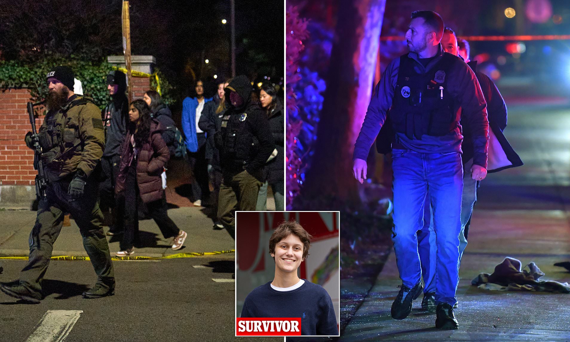 Parkland survivor describes sheltering in dorm at Brown to escape second  school shooting