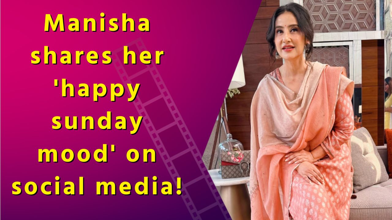 Manisha Koirala shares a peaceful Sunday moment with family, says ...