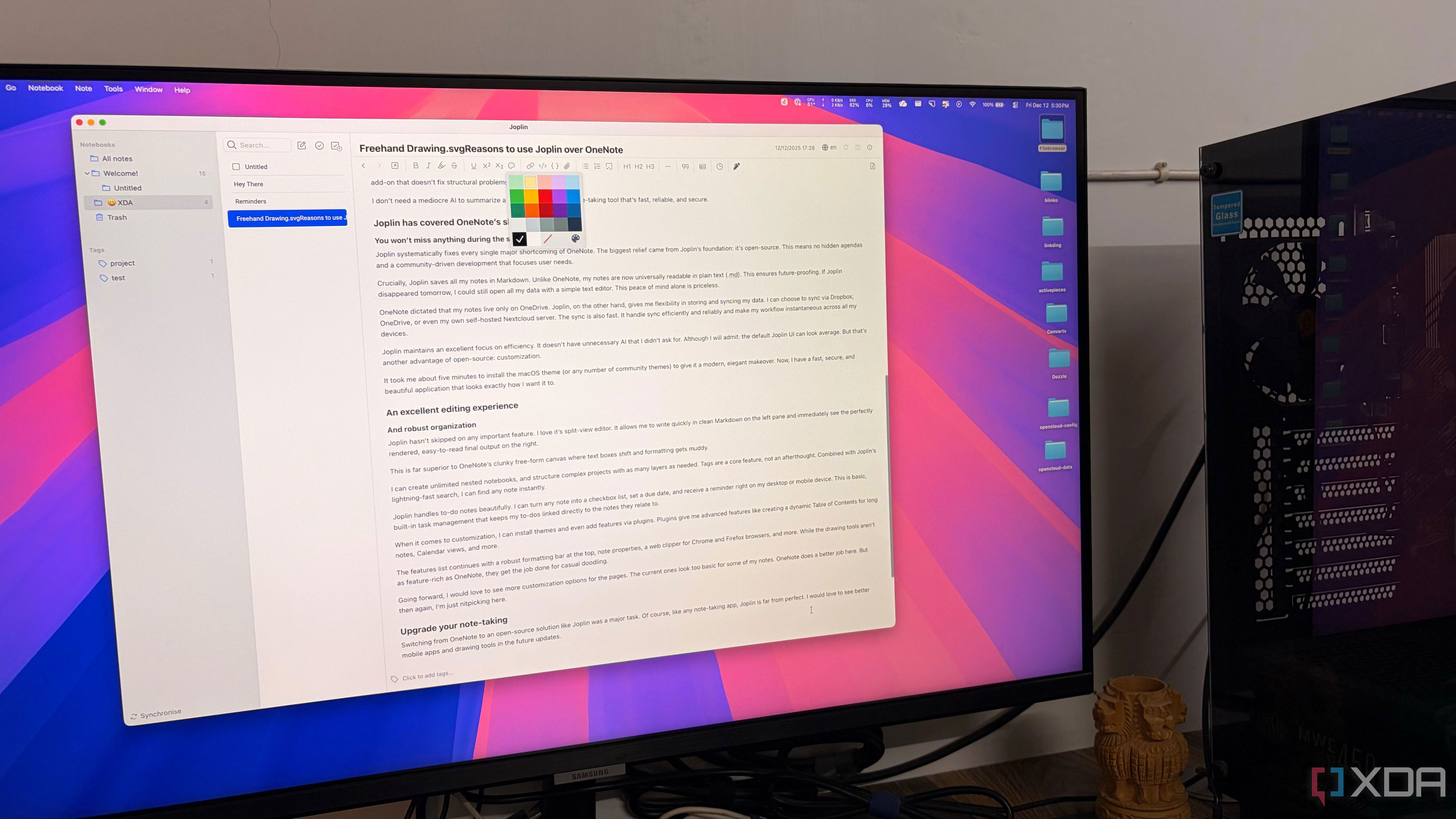 I’m never going back to Microsoft OneNote after mastering this open ...