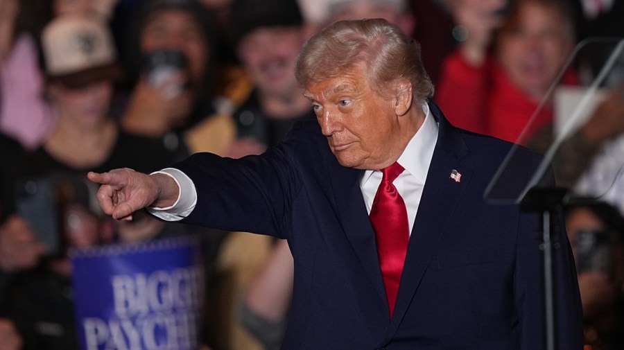Trump’s ramped-up travels pose risk, potential reward for GOP ahead of 2026