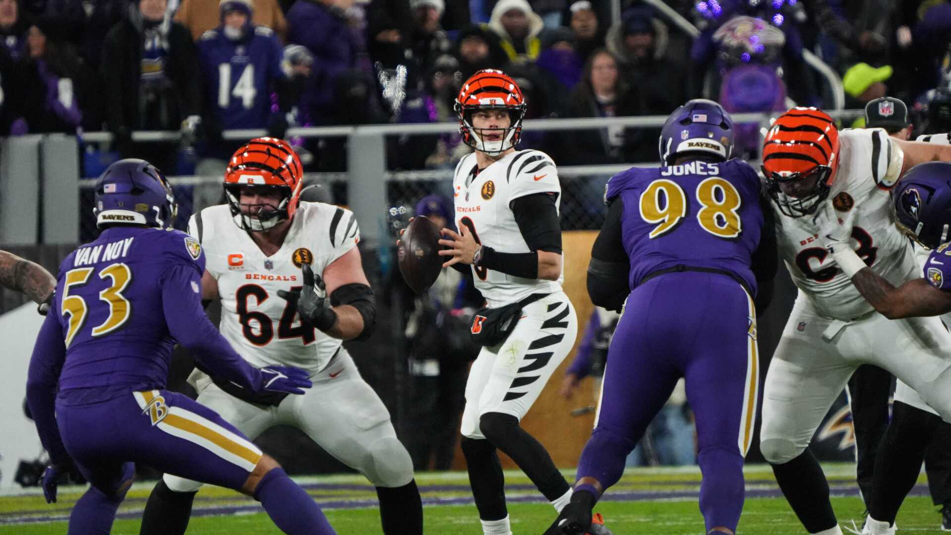 Ravens-Bengals will be played in very cold conditions<br><br>