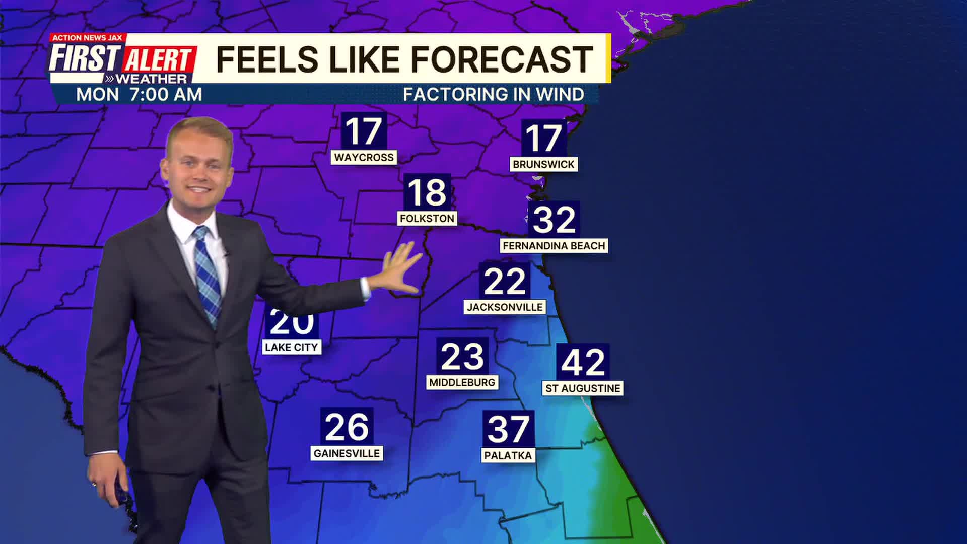 First alert weather: Strong cold front today plunges temperatures this ...