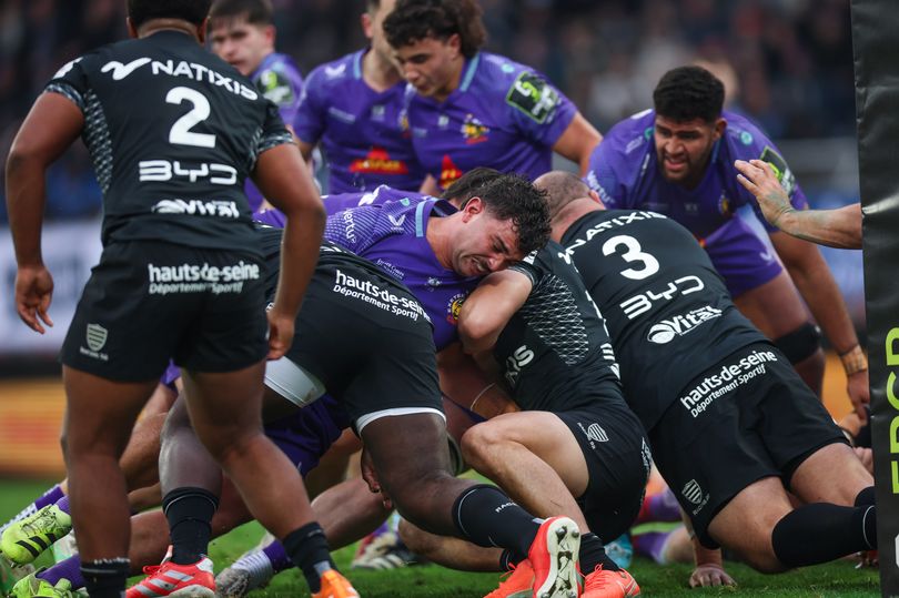 Exeter Chiefs succumb to late fightback for dramatic draw with Racing 92
