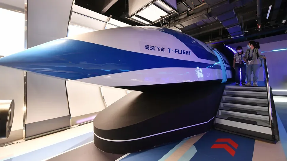 Inside China’s 600 mph floating train faster than a Boeing 737