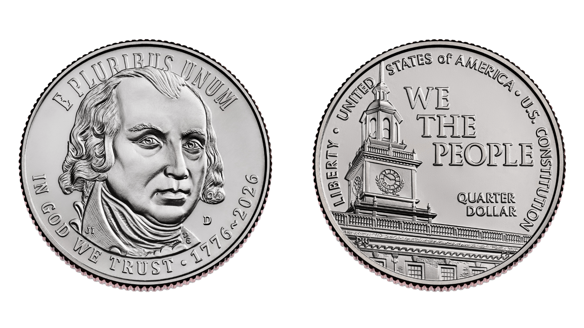 Photos: New designs for quarters, other coins coming in 2026 for US’s ...