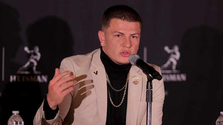 Diego Pavia ripped Heisman voters after finishing second behind Fernando Mendoza<br>