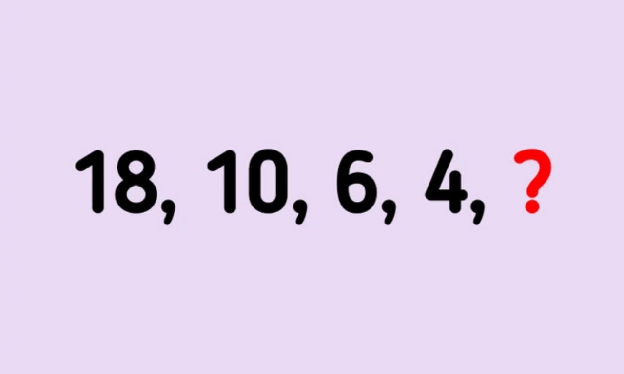 Acertijo visual para inteligentes ¿Cuál es el último número? Responde ...