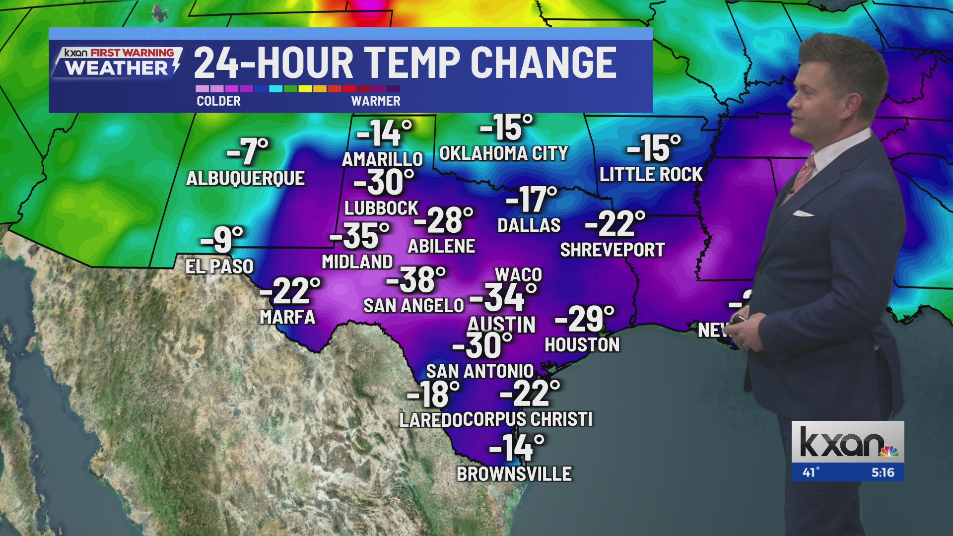 Many freeze tonight with a chilly Monday ahead in Central Texas | KXAN ...
