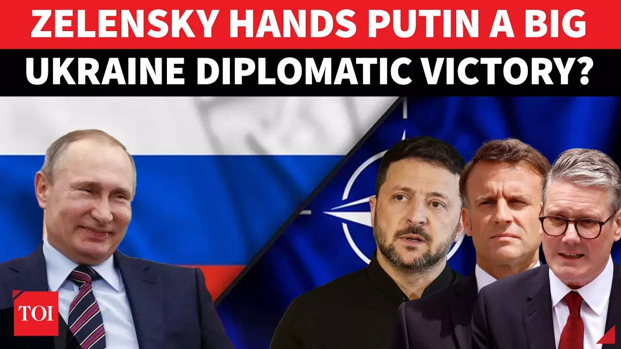 'Not anymore': Zelensky says ready to give up NATO demand, wants ...