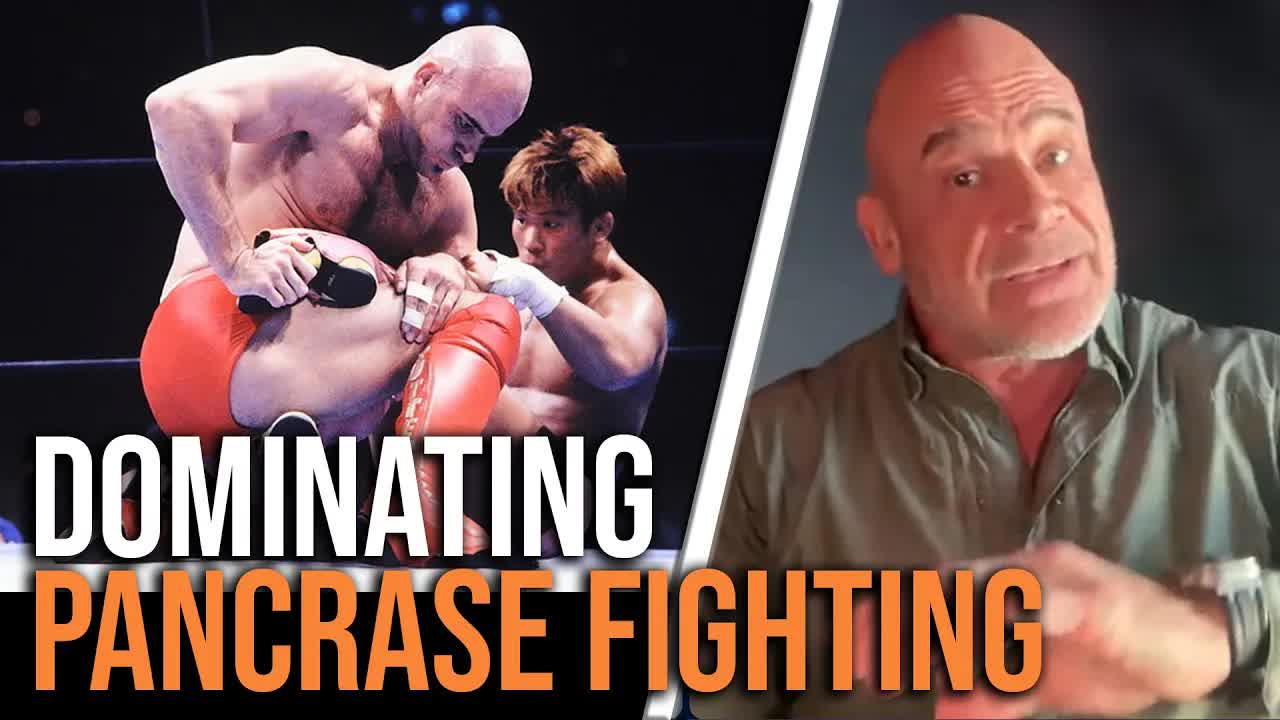 Bas Rutten dominating Pancrase fighting in Japan
