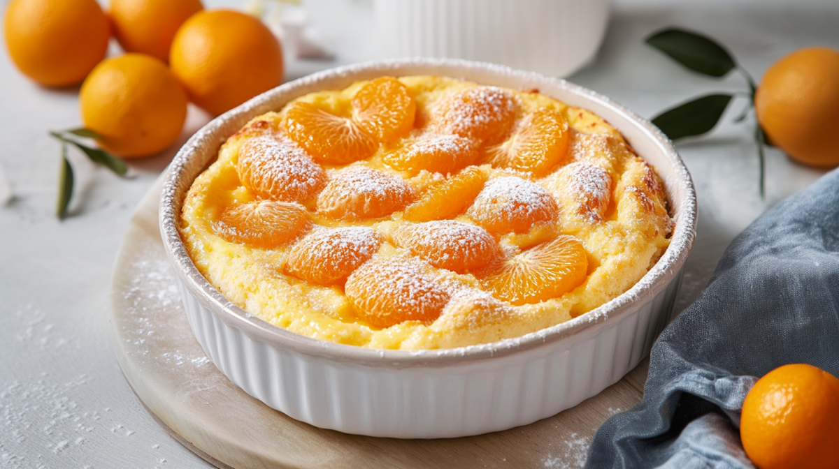 Ofen an, Sorgen aus: Luftig-süßer Mandarinen-Quarkauflauf für die Seele