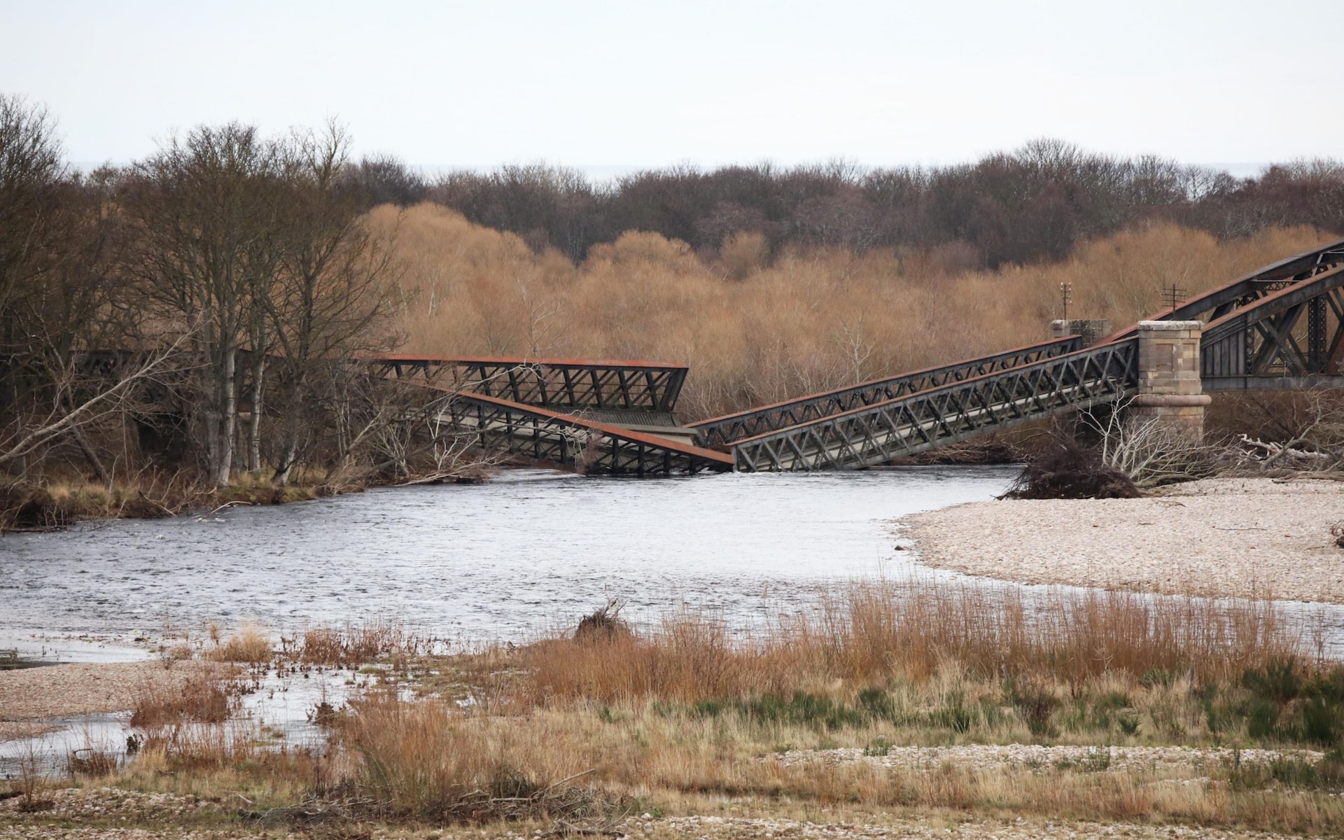 140-year-old viaduct collapses into river