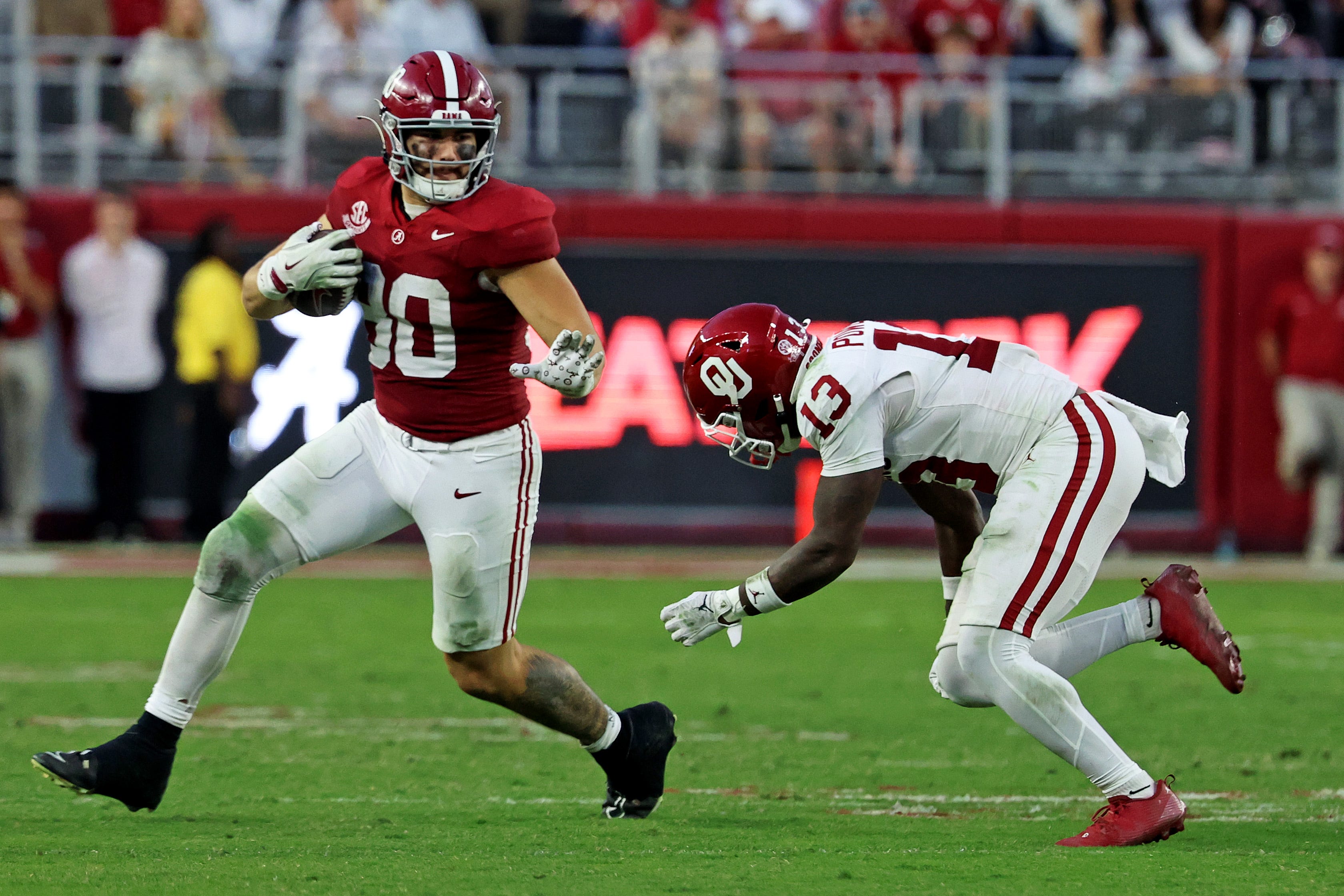 Who has the edge? Odds for Alabama vs. Oklahoma in CFP first round