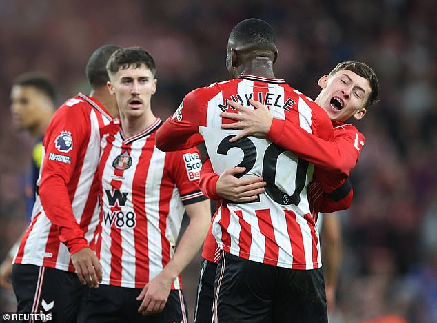 After Newcastle provided a freak own goal in the second-half the Black Cats successfully held on to their lead