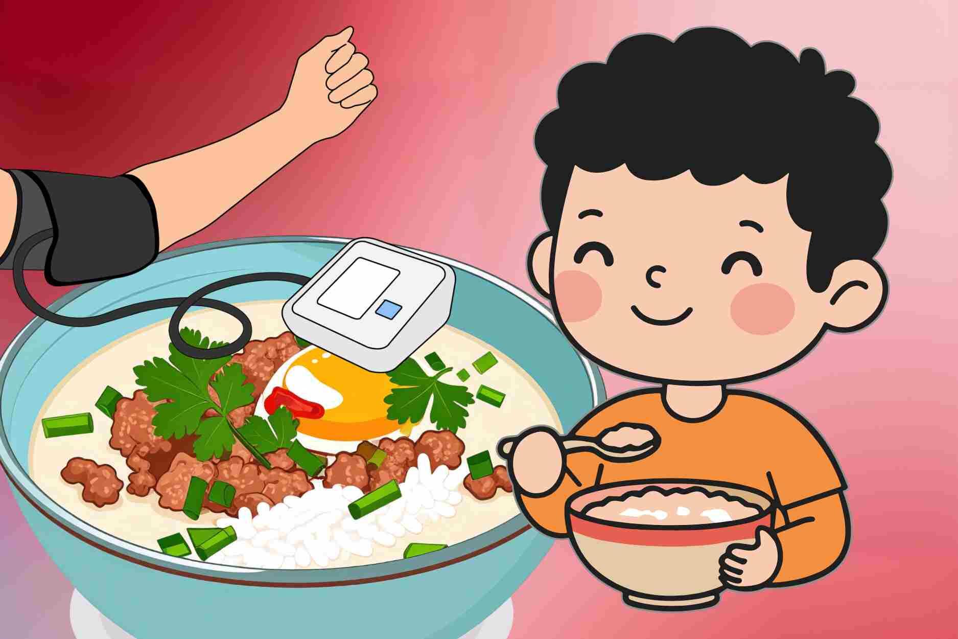 Món cháo người tăng huyết áp nên ăn khi thời tiết lạnh