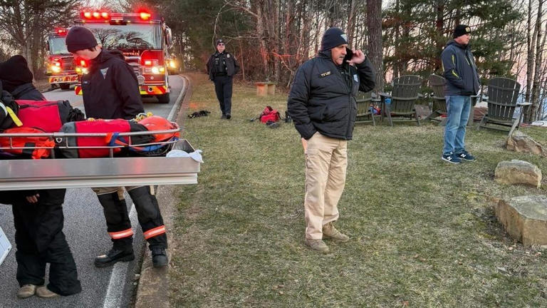 Woman rescued from car after driving off the road on Signal Mountain Sunday