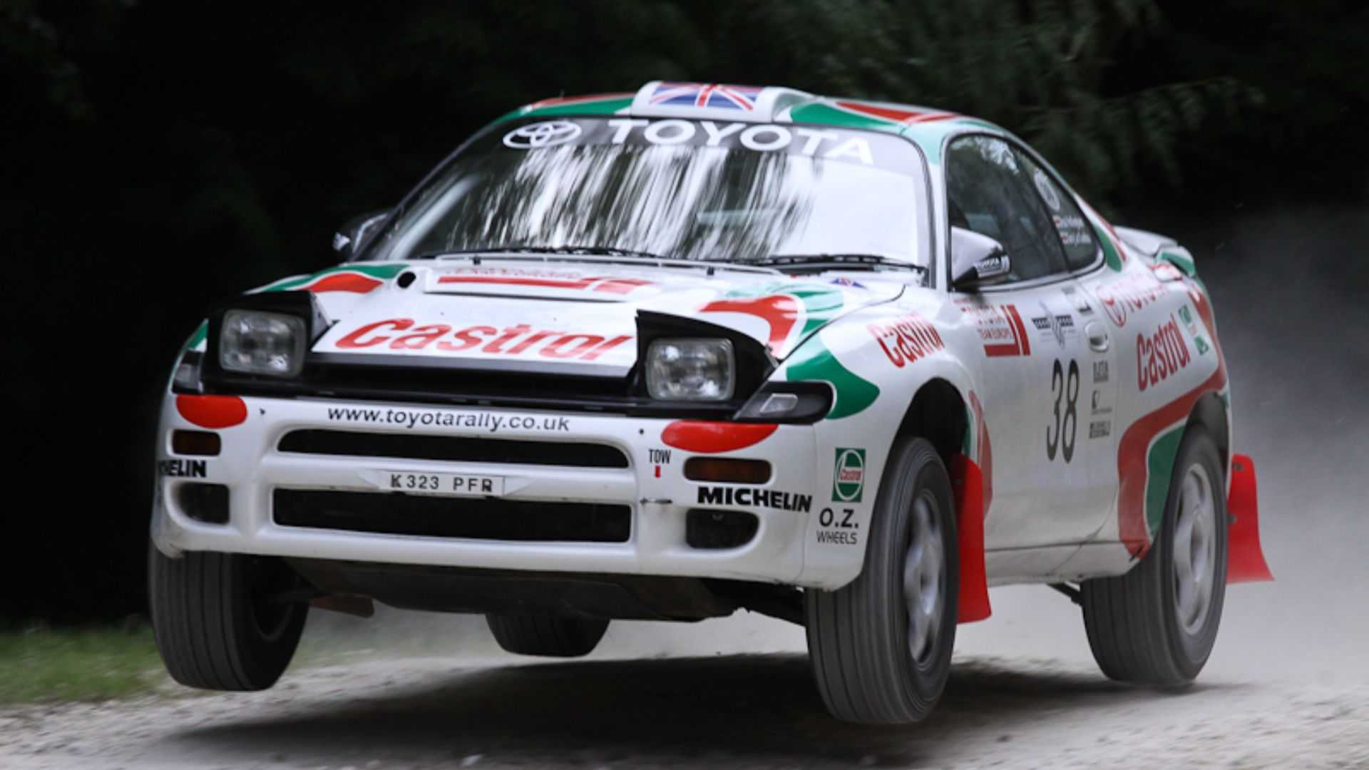 1990 Toyota Celica rally car at Goodwood