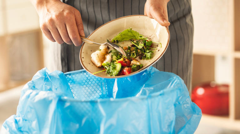 Hide trash can eyesores with a simple DIY that makes it blend right in