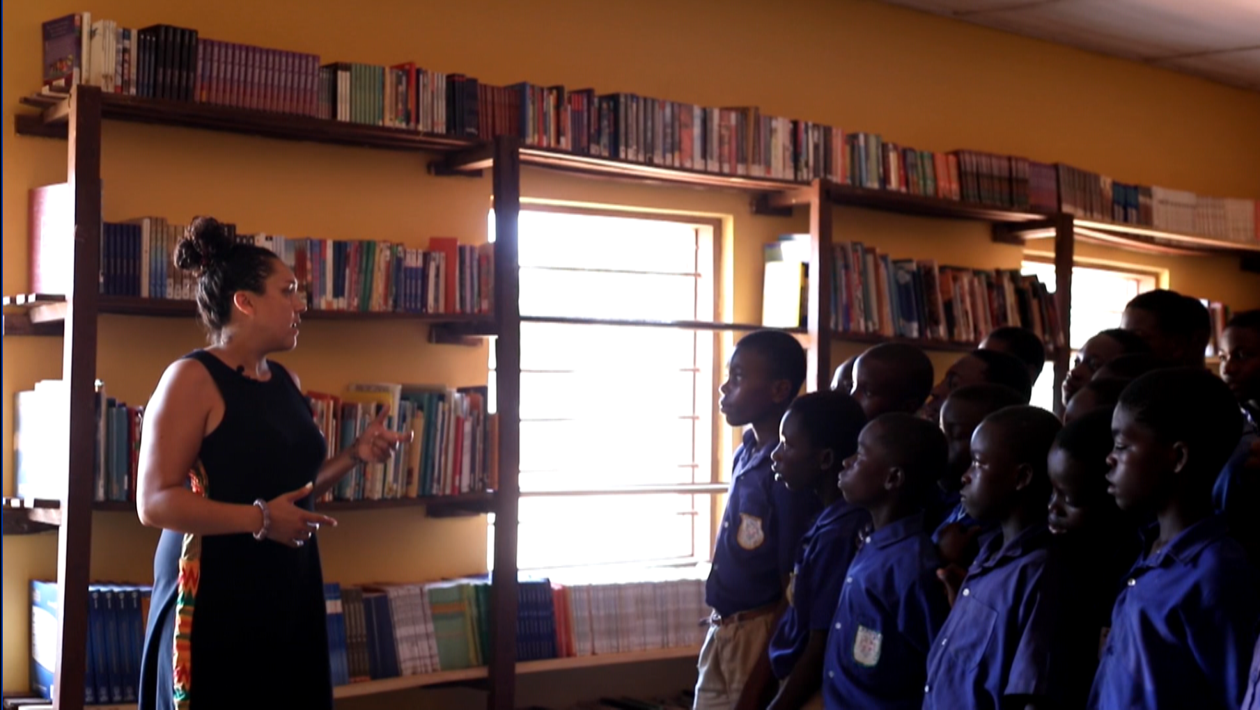 BC fashion designer funds libraries in Ghana