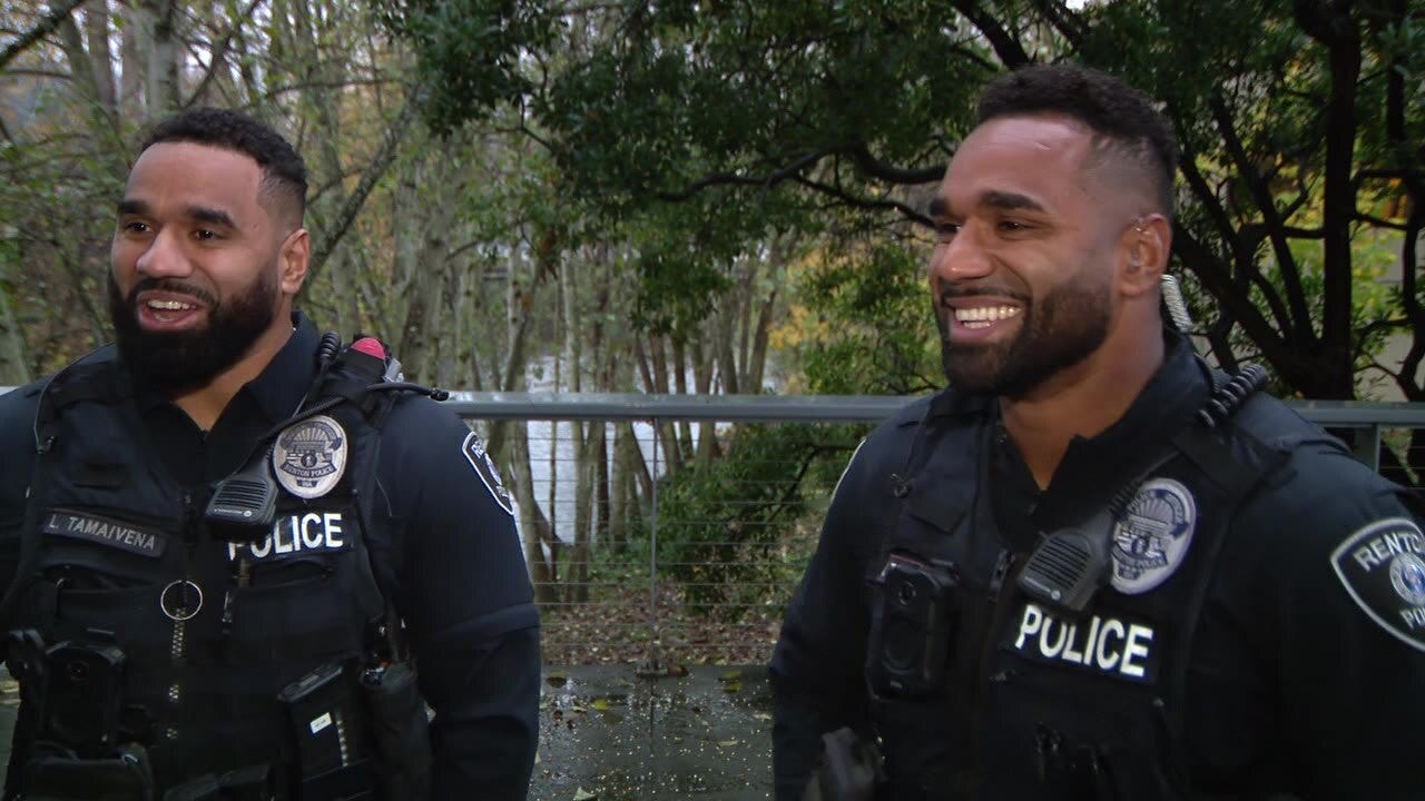 Twin brothers living out their dream as officers with Renton Police ...