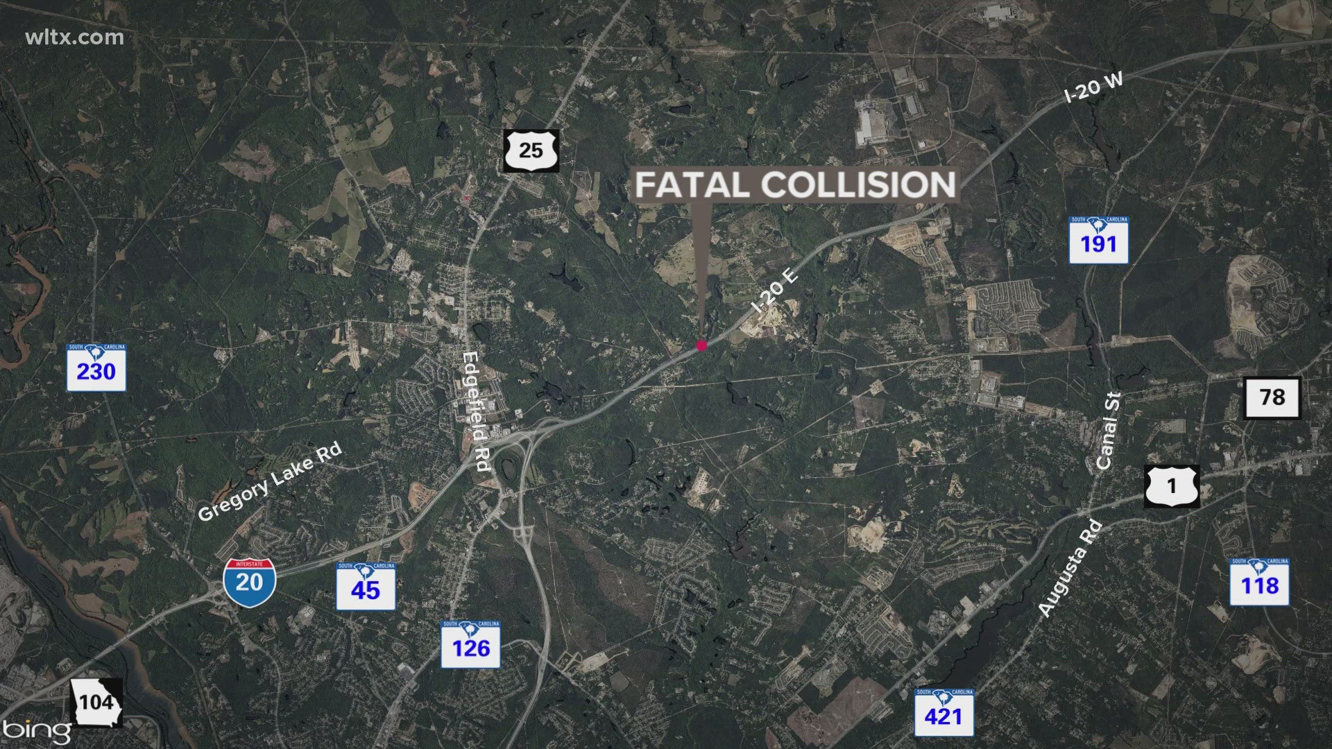 Motorcyclist dies days after crash on I-20 in Aiken County