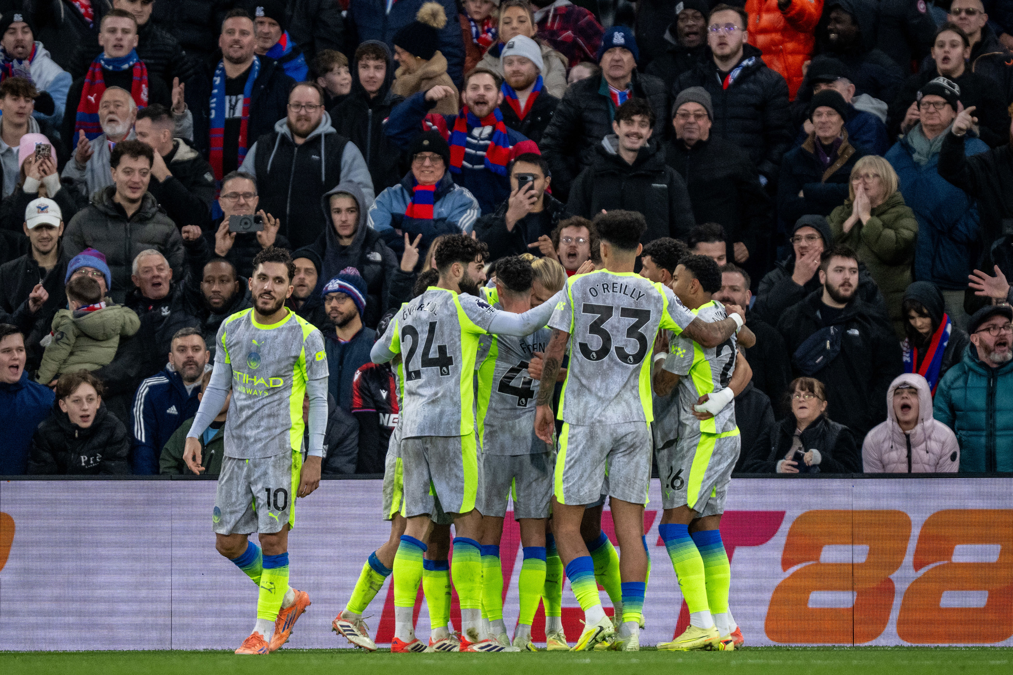 Manchester City win in London, beat Crystal Palace: Reaction & media<br><br>