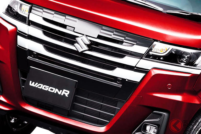 143万円!スズキ「新ワゴンR」発表!デザイン一新で「立体フロントグリル