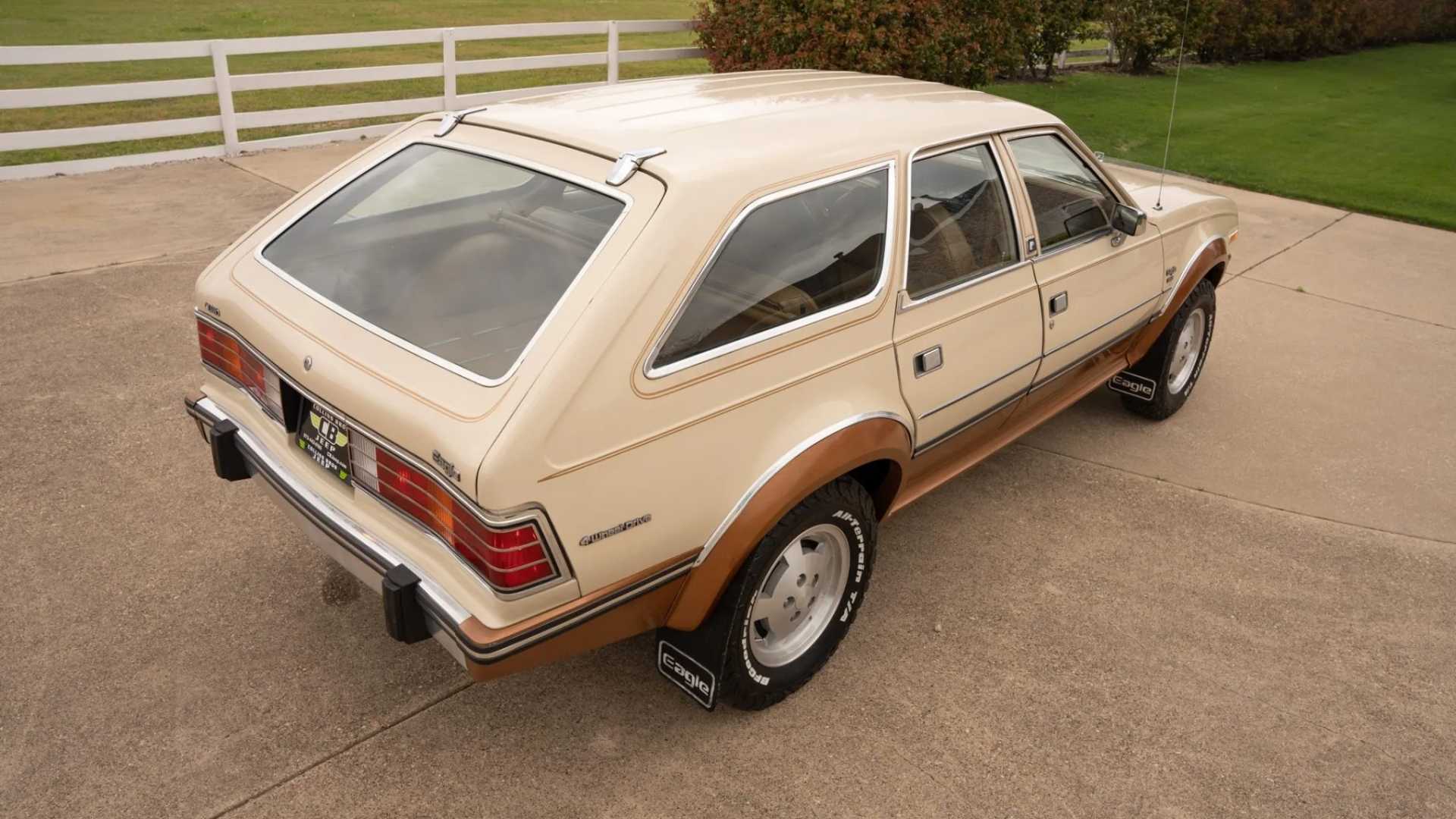 1984 AMC Eagle Limited Wagon -- Rear Three-Quarter