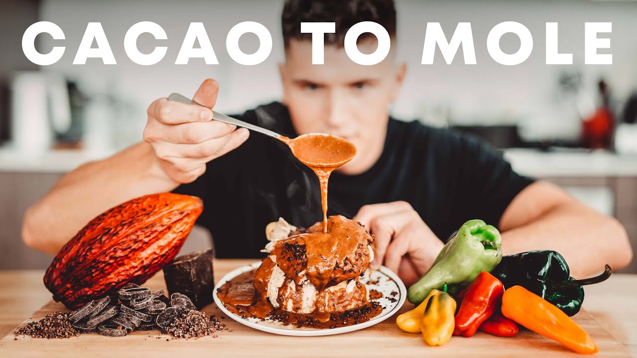 Real Mexican mole - dark, rich & packed with flavor