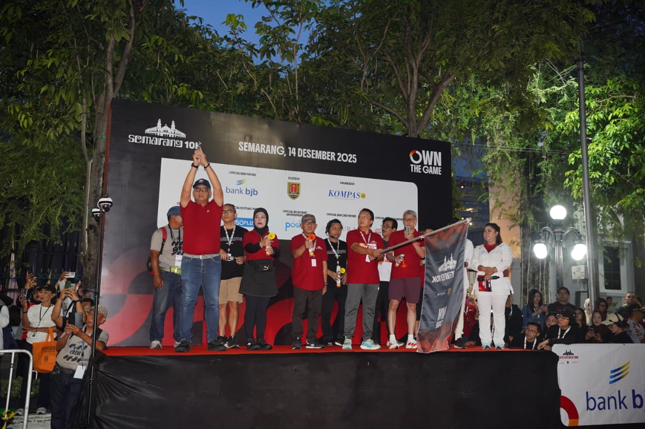 Semarang 10K 2025 Meriah, Dongkrak Wisata Olahraga dan Ekonomi