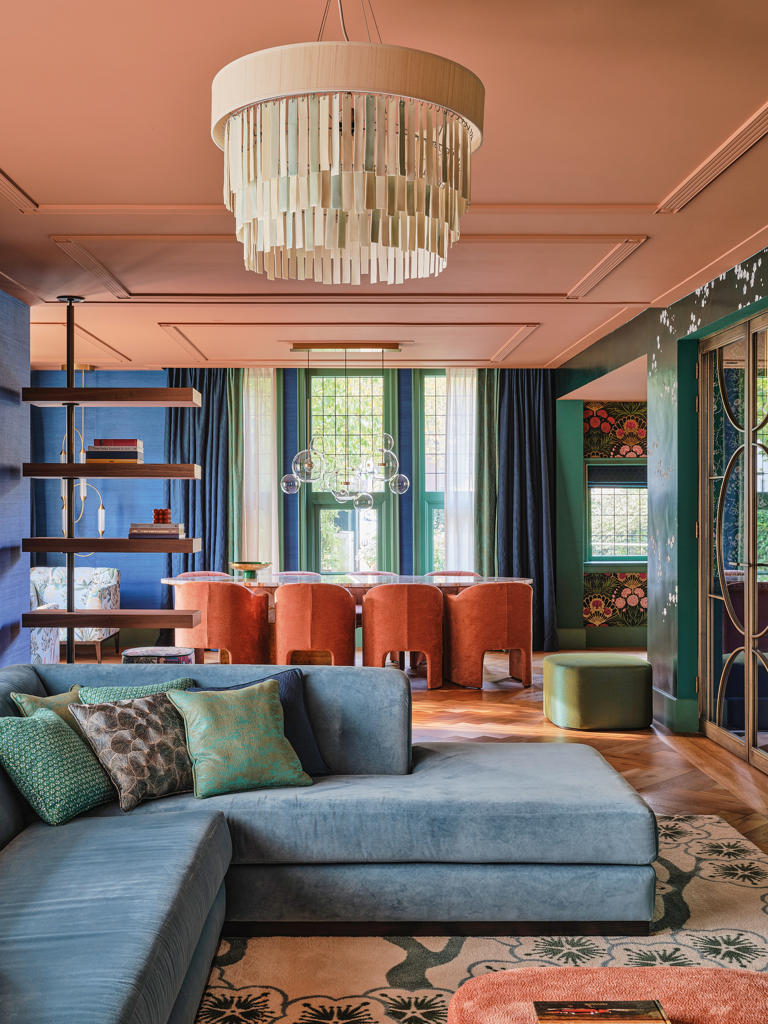 This Dutch home is a masterclass in color and pattern that artfully ...