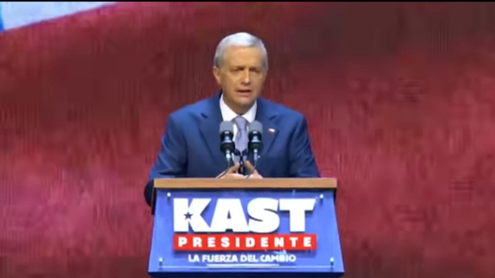 Kast gana la segunda vuelta de las elecciones presidenciales de Chile