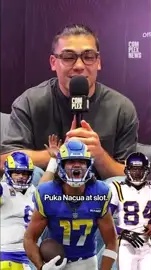 Puka Nacua's dream NFL offensive lineup