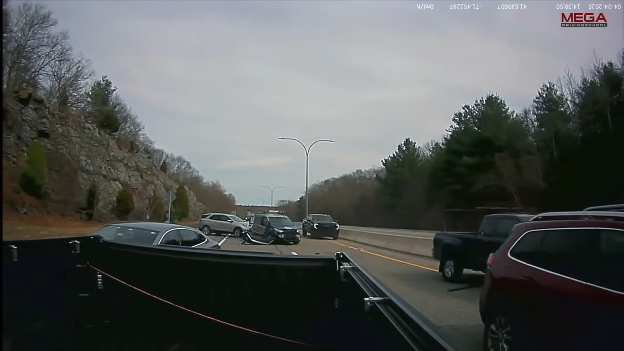 This is what happens when a driver thinks they’re still in control